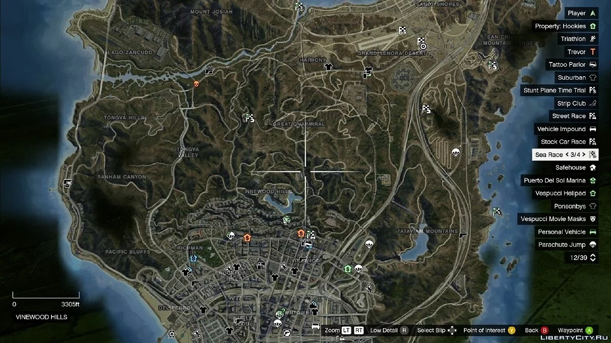 Satellite View Map / GTA 5