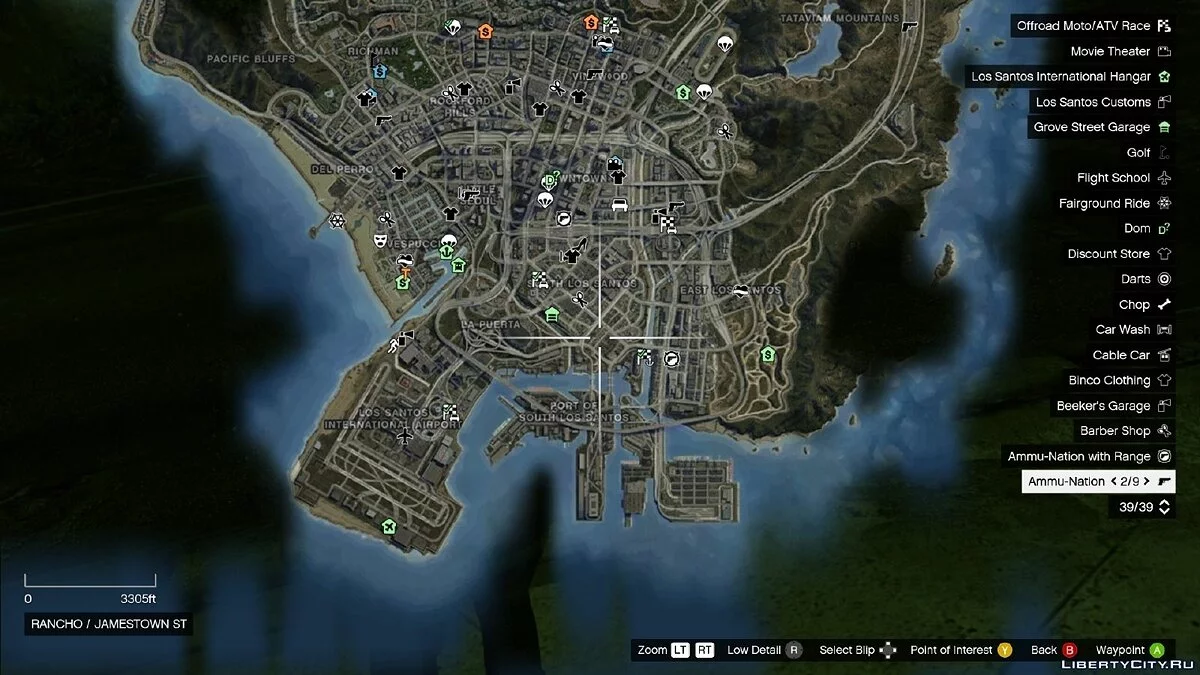 Satellite View Map / GTA 5
