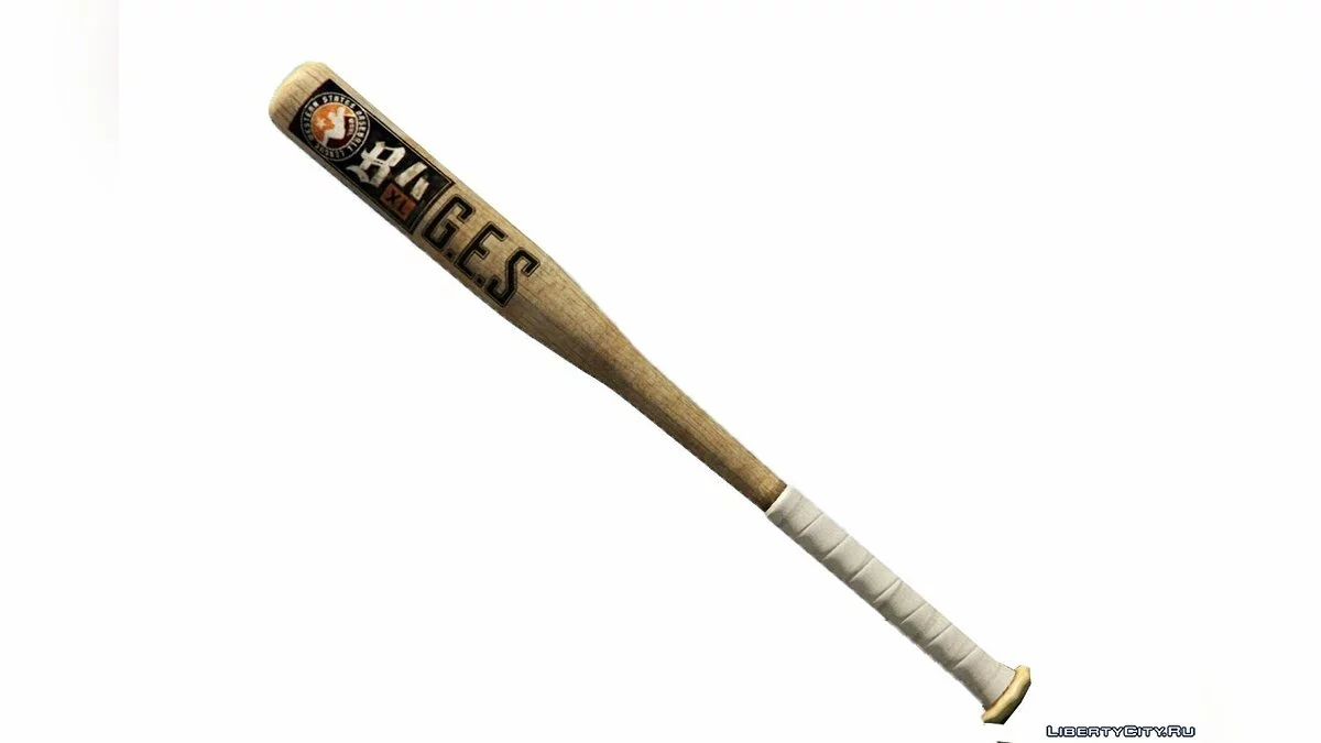 Highly Detailed Wooden Baseball Bat / GTA 5