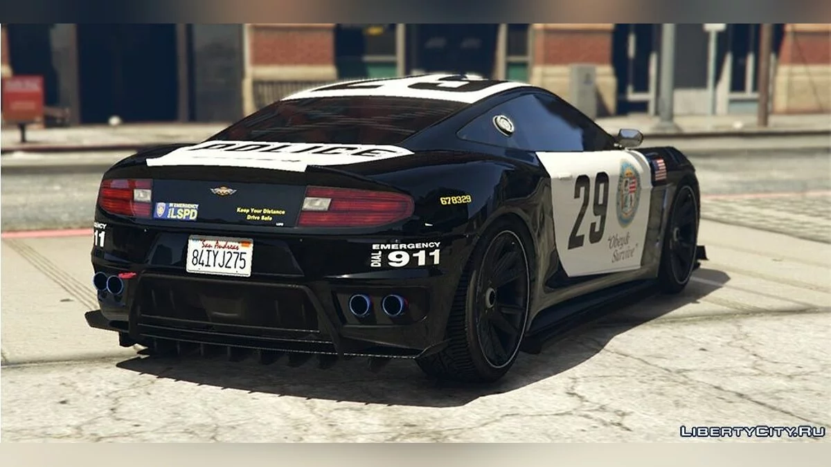 Massacro LSPD Skin / GTA 5