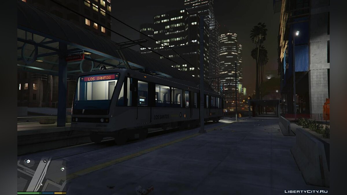 Скачать Metro Train New Textures для GTA 5