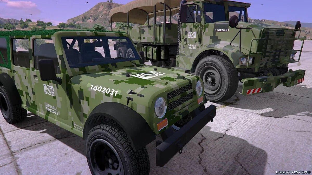 Mexican Army Textures / GTA 5
