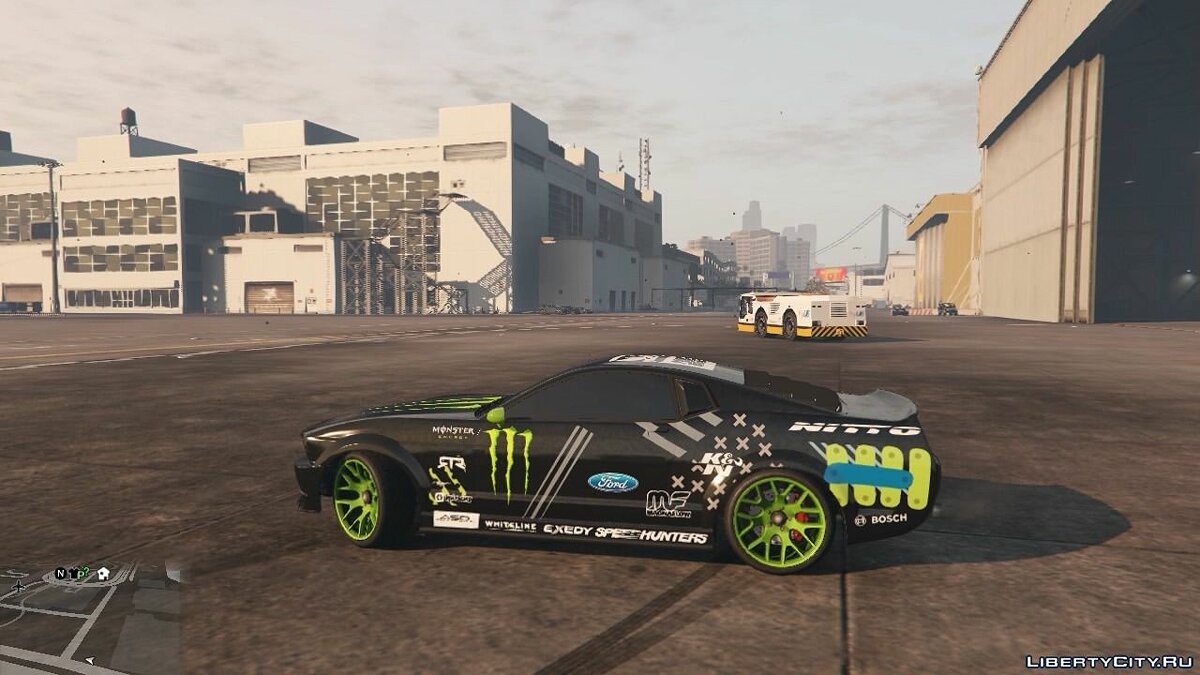 Скачать Monster Ford Mustang для GTA 5