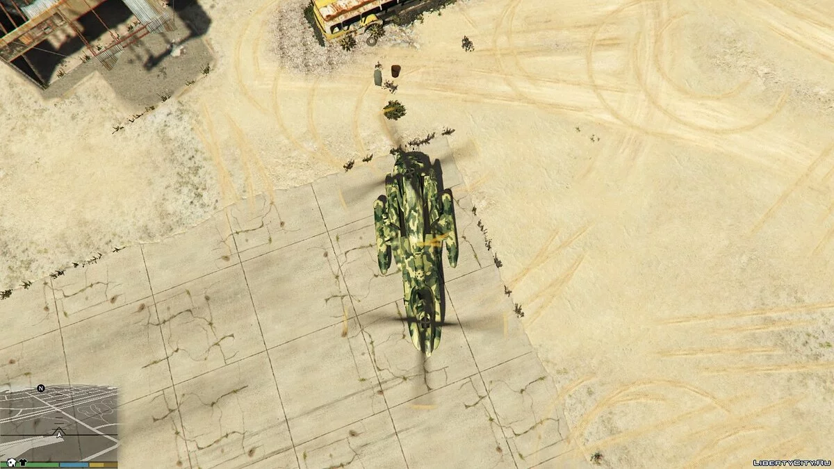 Новый камуфляж для Cargobob / GTA 5