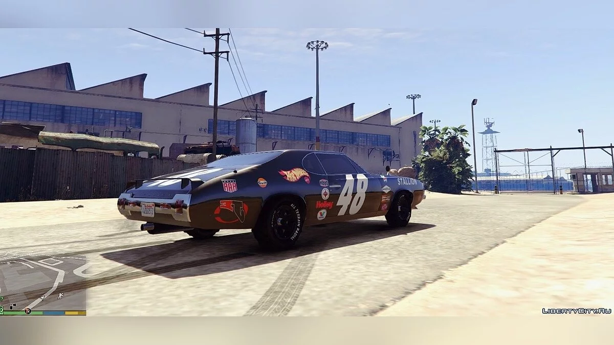 Plymouth Cuda Trans-Am livery for Stallion 4K / GTA 5