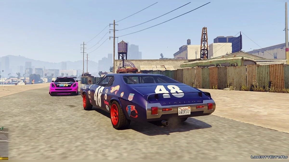 Plymouth Cuda Trans-Am livery for Stallion 4K / GTA 5