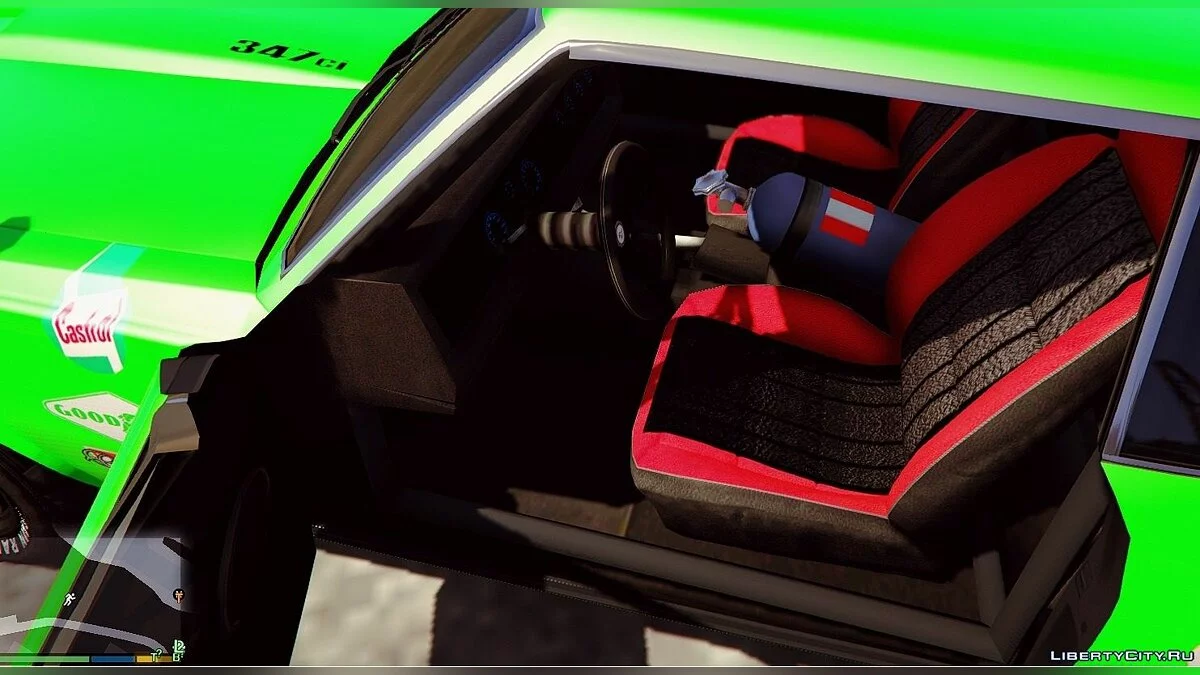 Plymouth Cuda Trans-Am livery for Stallion 4K / GTA 5