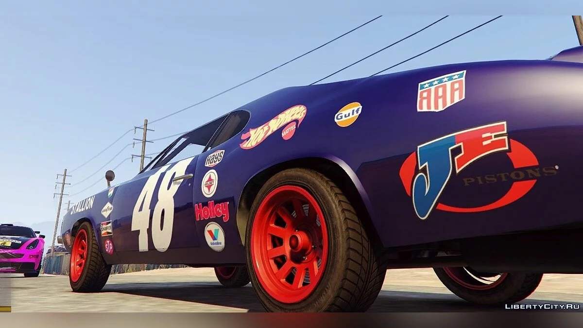 Plymouth Cuda Trans-Am livery for Stallion 4K / GTA 5