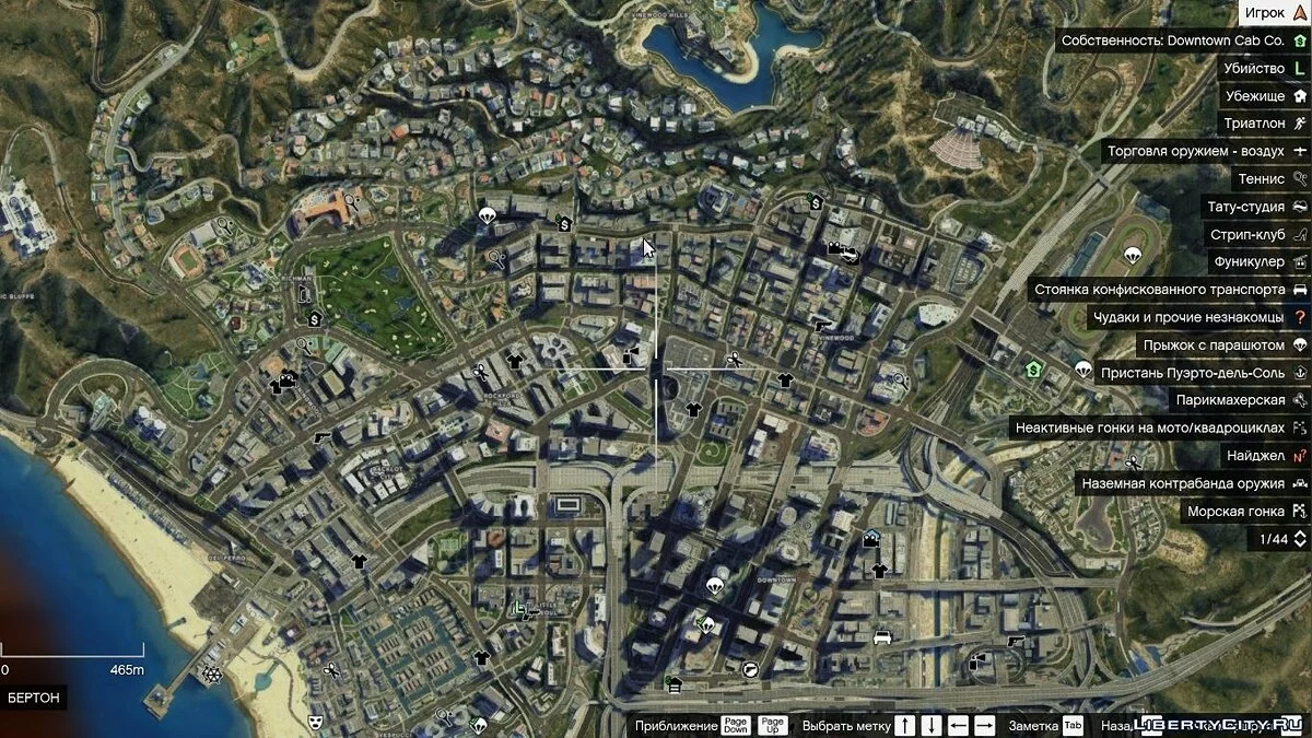 Satelite Map HD (with zoom) / GTA 5