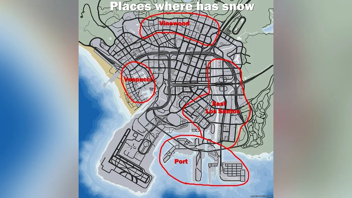 Snow in Los Santos 0.4b / GTA 5