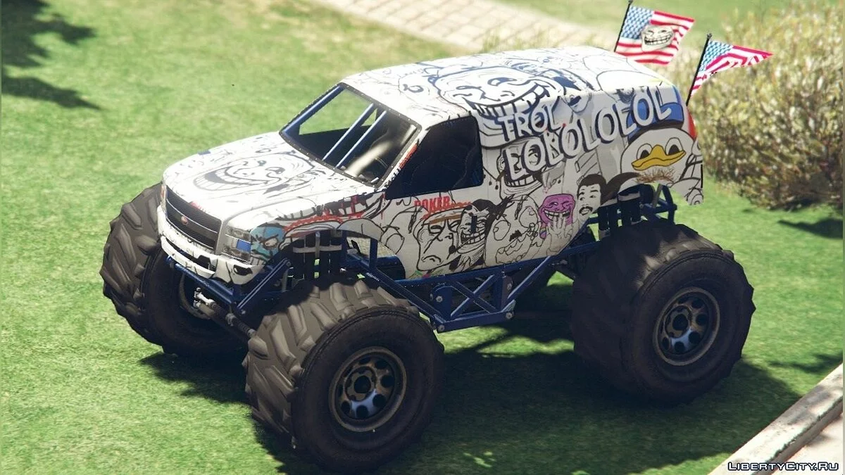 Troller Monster Truck Paintjob / GTA 5