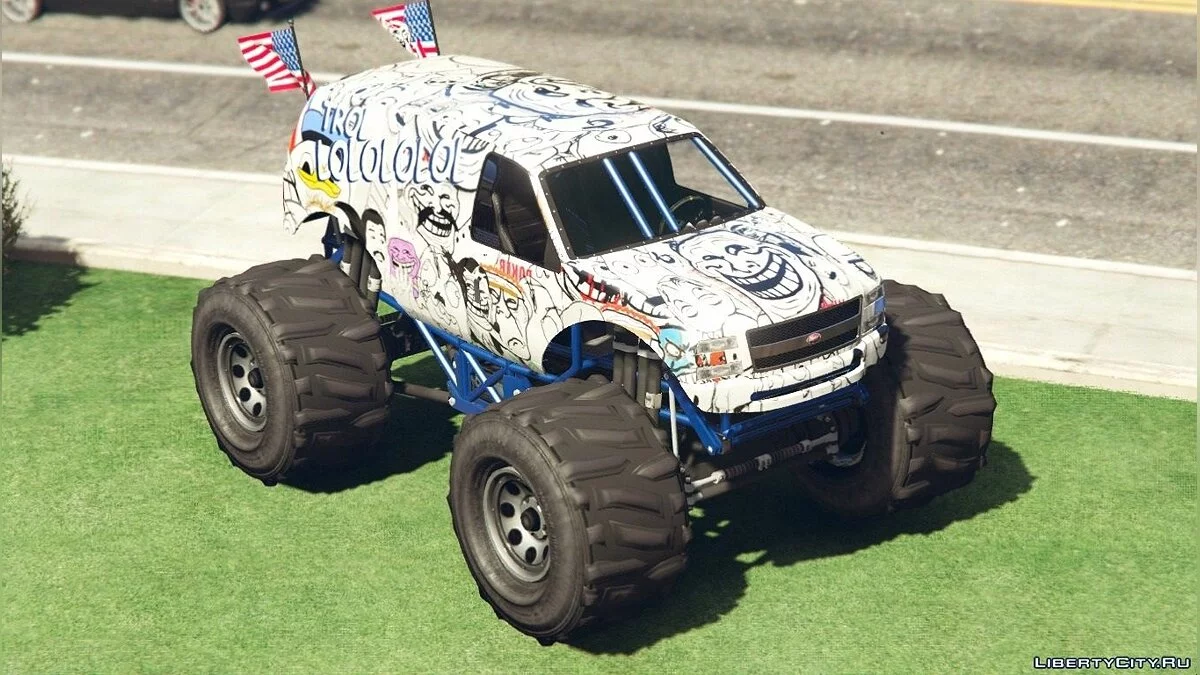 Troller Monster Truck Paintjob / GTA 5