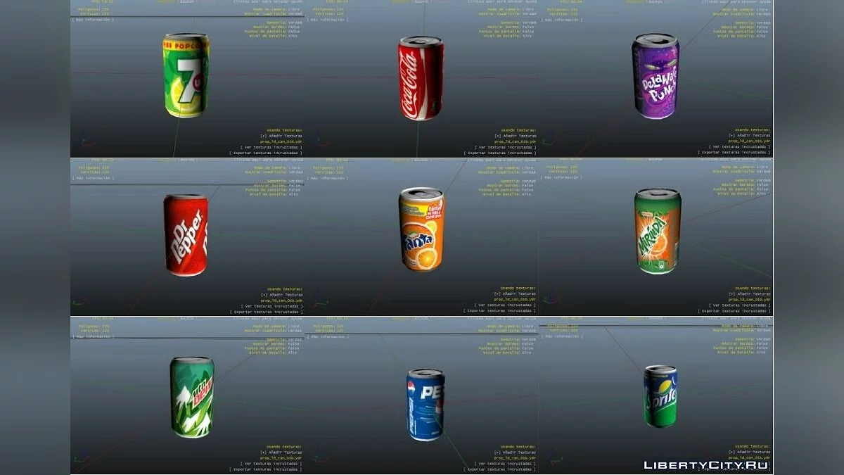 Soda Vending Machines, Coca, Pepsi & more 2.0 / GTA 5
