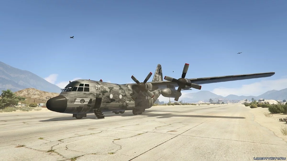 Текстура для военного самолёта Titan / GTA 5