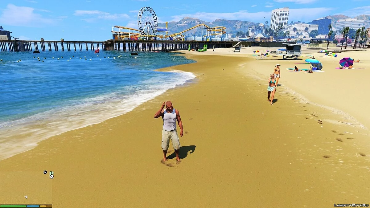 HD Пляж Textures v2 / GTA 5