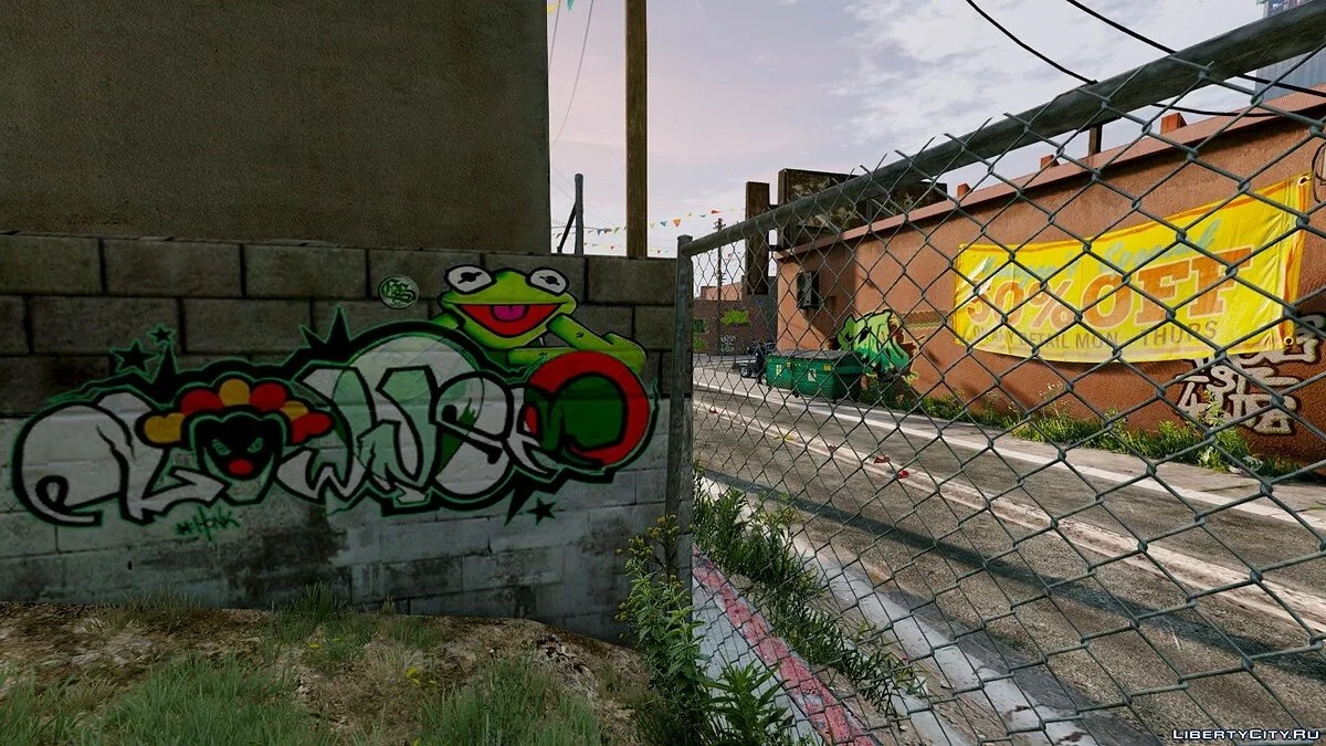 Новые граффити Гроув-Стрит / A New Grove 1.0 / GTA 5