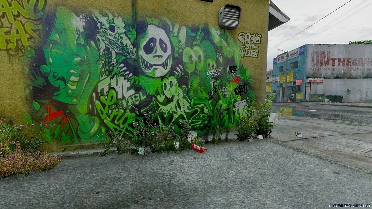 Новые граффити Гроув-Стрит / A New Grove 1.0 / GTA 5