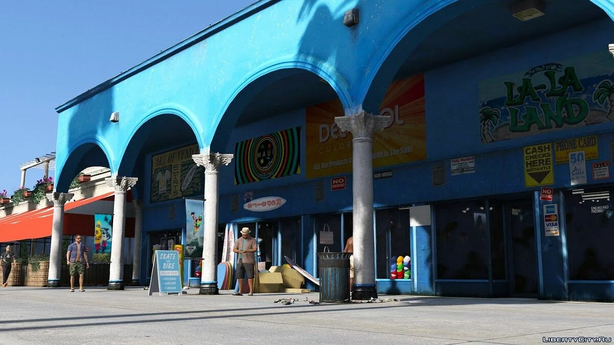 Real Life Venice Beach / GTA 5