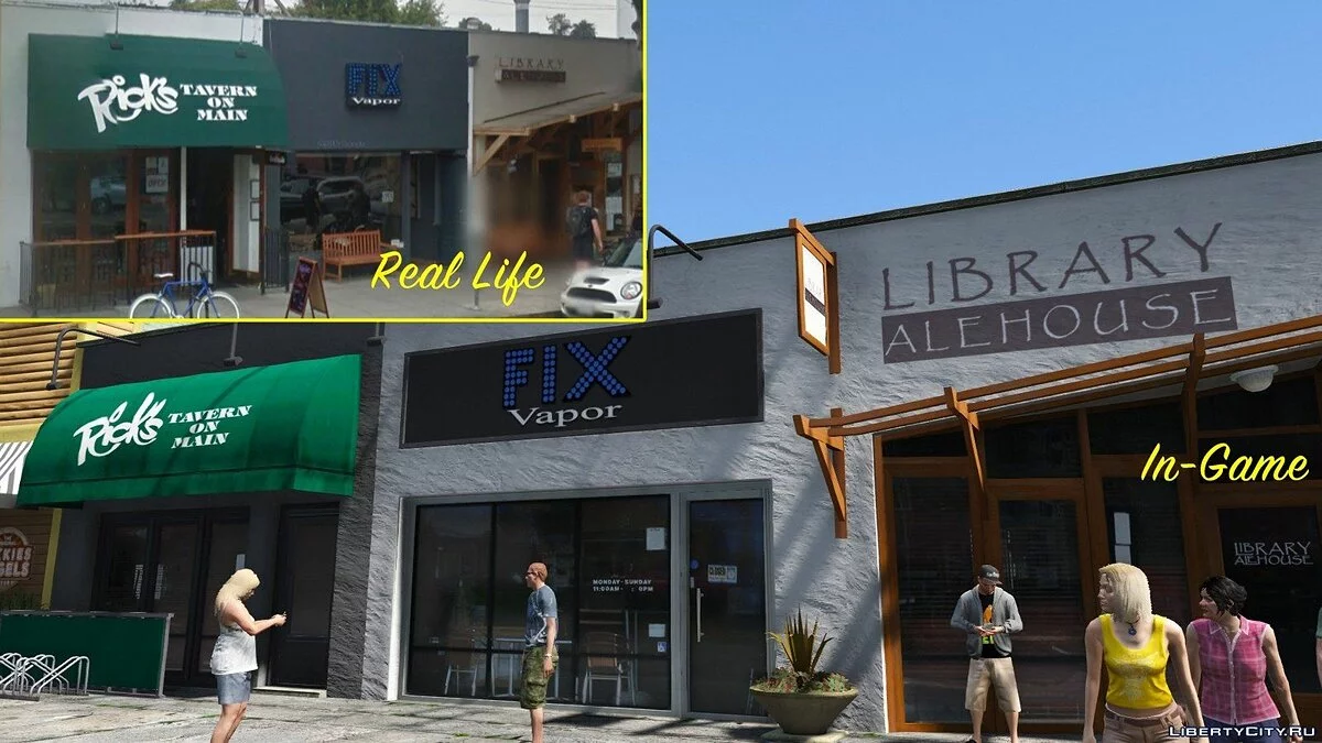 Real Life Venice Beach / GTA 5