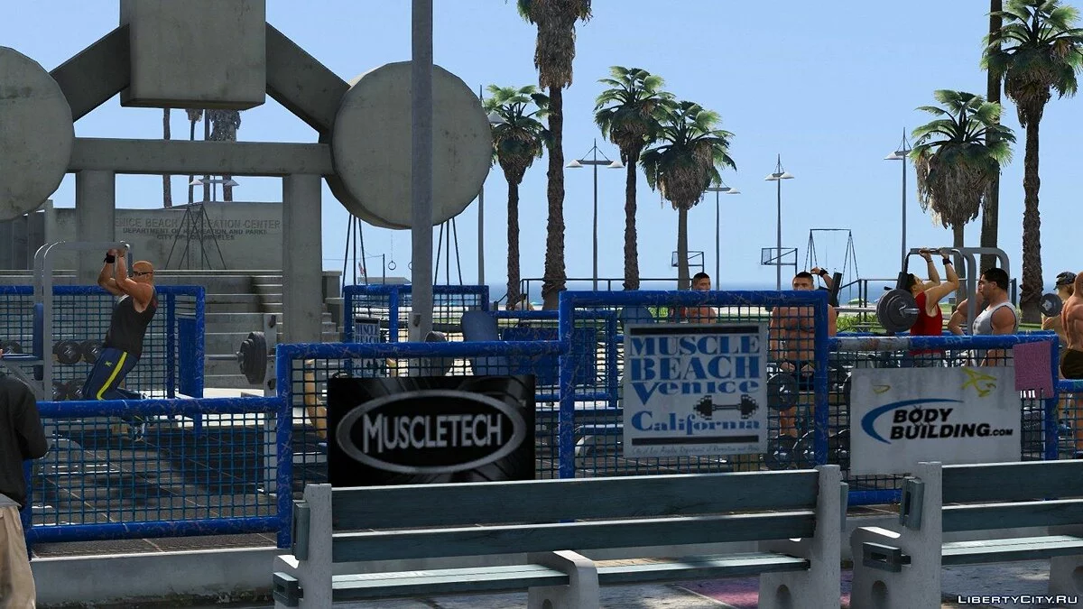 Real Life Venice Beach / GTA 5