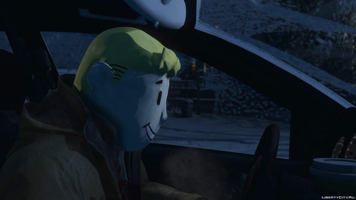 Скачать GTA V Vault Boy mask mod для GTA 5