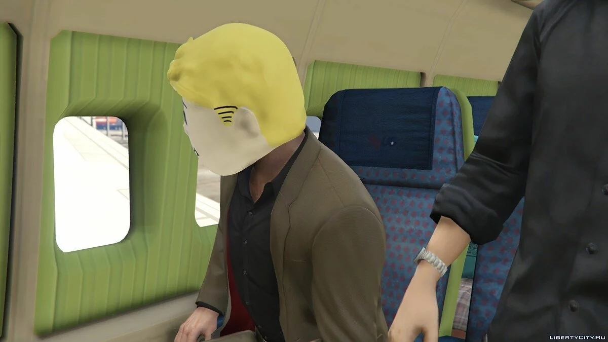 GTA V Vault Boy mask mod / GTA 5