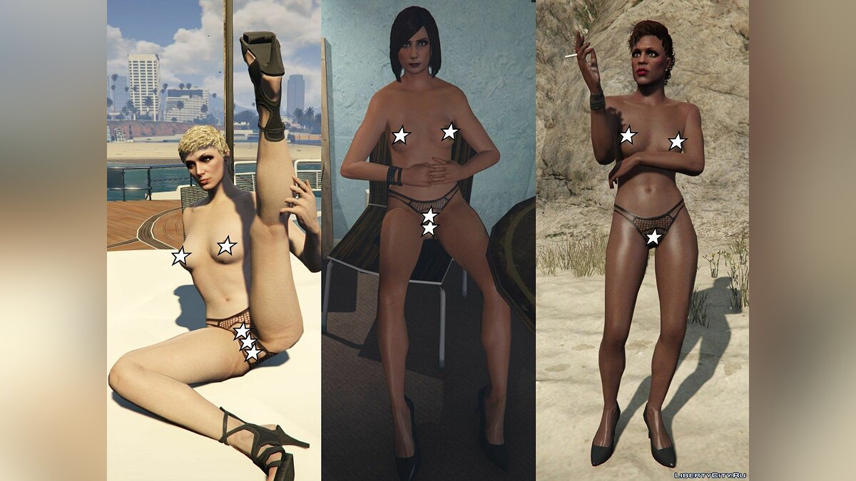 Скачать Mofme's Texture Pack for Aephrosi's Nude Mods 1.3 (18+)  для GTA 5