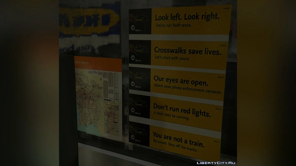 Real-Life Metro Stations 1.1 / GTA 5