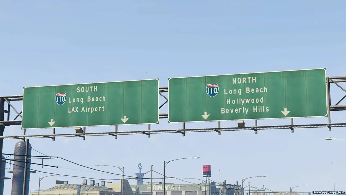 Real Freeway Signs 0.2.2 / GTA 5