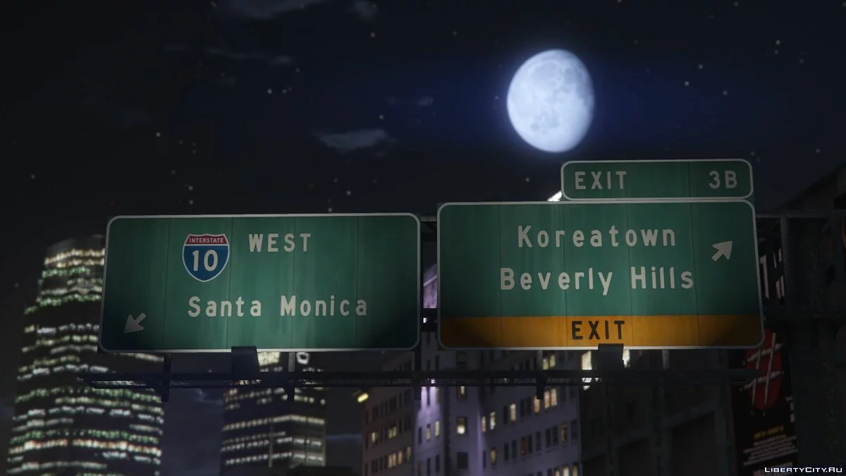Real Freeway Signs 0.2.2 / GTA 5