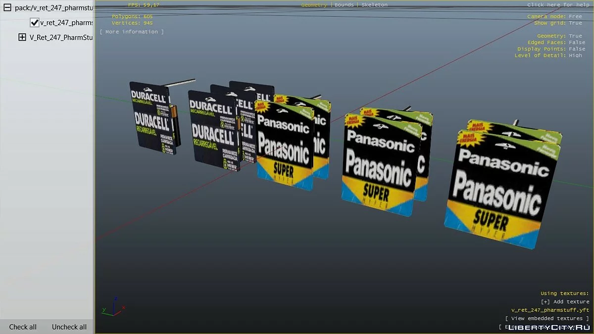 Brazilian Props Pack 1.0 / GTA 5