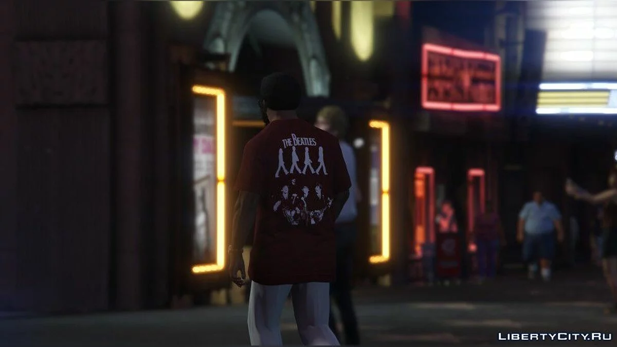 The Beatles T-Shirt for Franklin / GTA 5