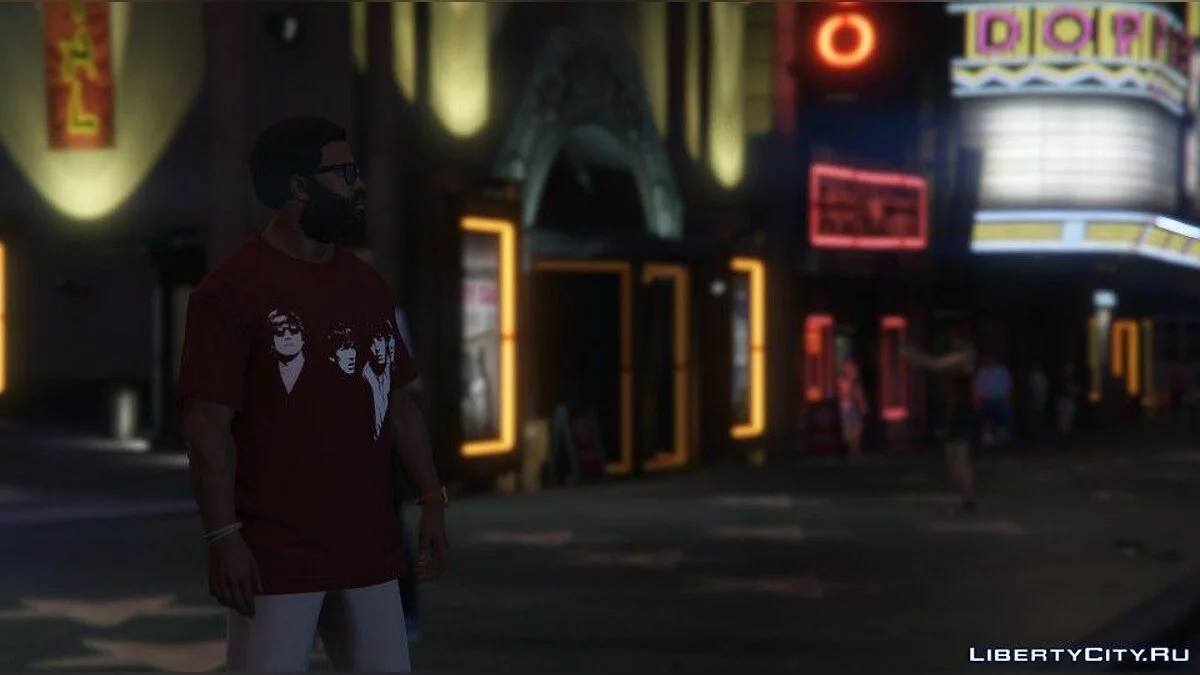 The Beatles T-Shirt for Franklin / GTA 5