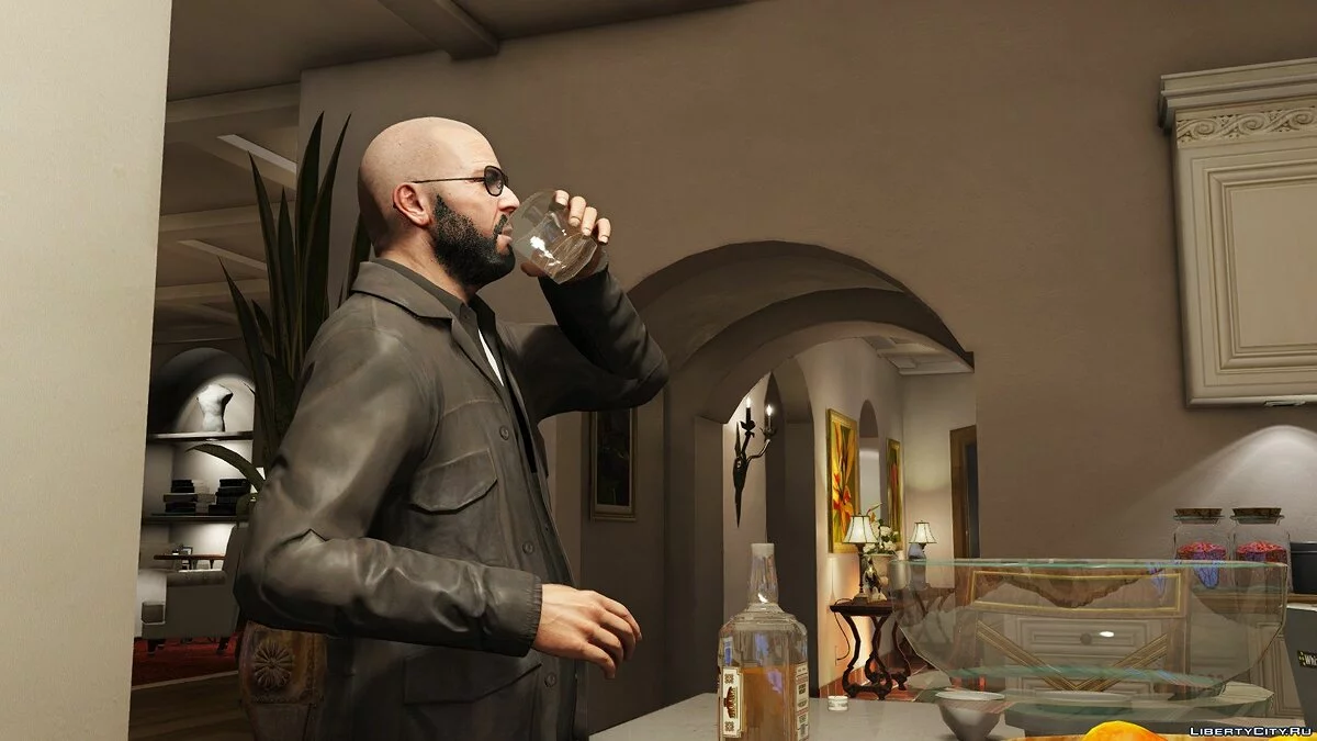 Michael is slowly getting older 0.9 / GTA 5