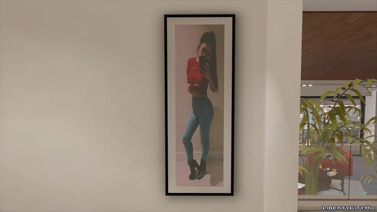 Beautiful Model Posters/Paintings/Photos for Franklin's House 1.1 / GTA 5