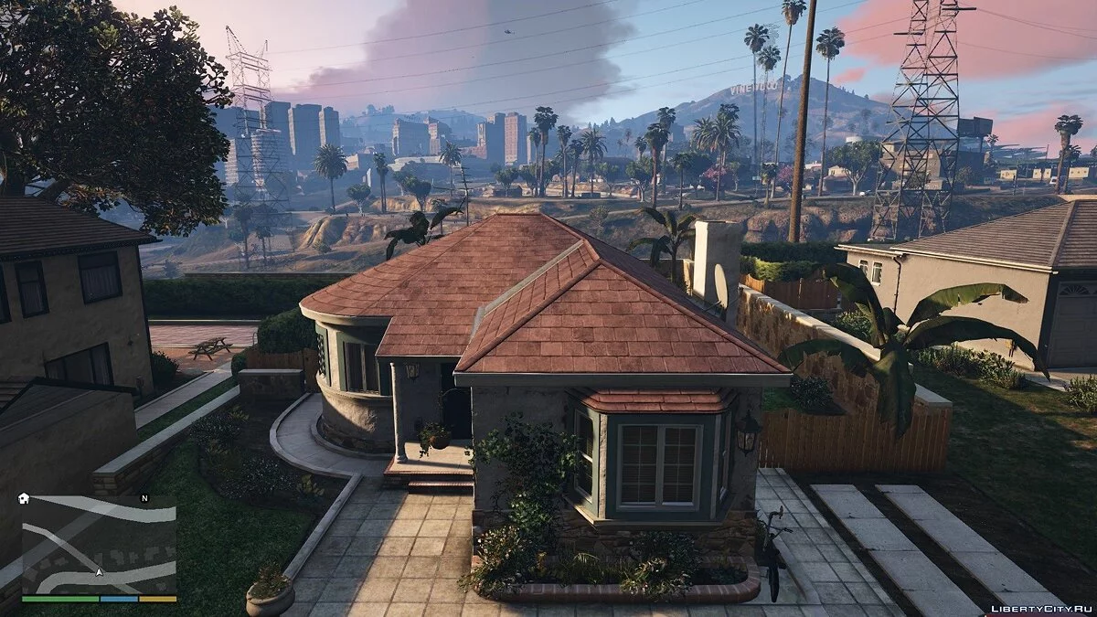 Beta 2405 House 1.0 - Улучшенный дом 2405 из первого трейлера GTA 5 / GTA 5