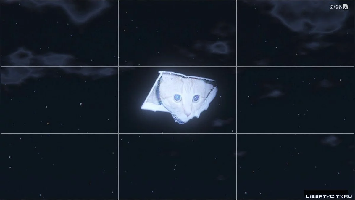 Ceiling Cat Moon [HD] 2.0 - Котик вместо луны / GTA 5