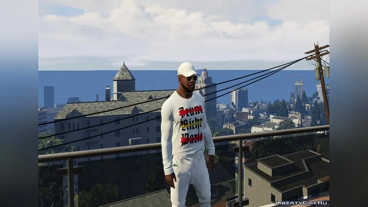 JEUNE RICHE PARIS Свитер для Франклина 1.0  / GTA 5