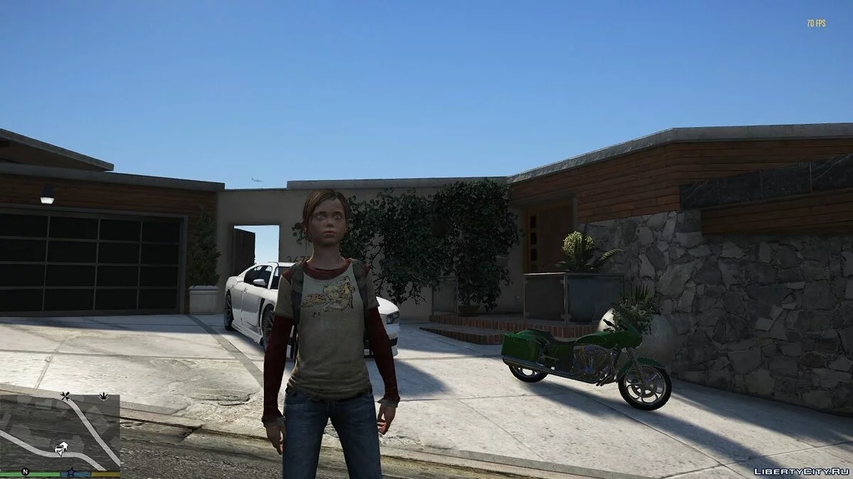 Пак одежды для Элли из The Last of Us  1.0 / GTA 5