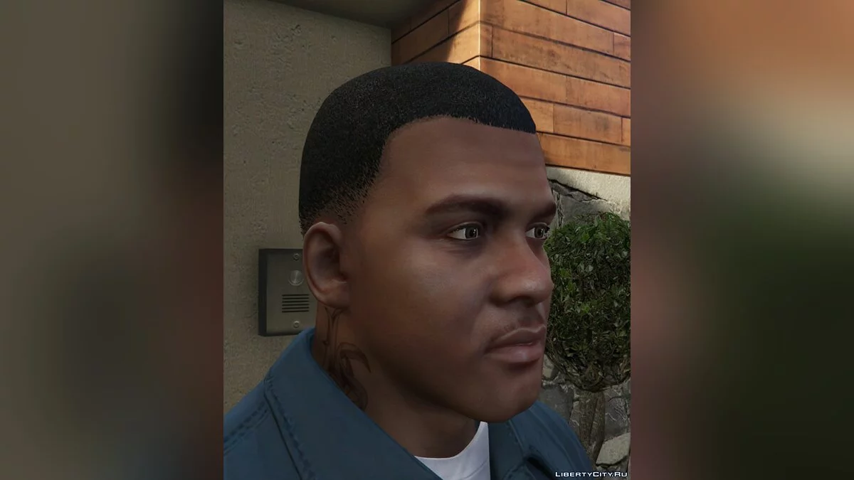 HD текстуры для лица Франклина и Майкла / GTA 5