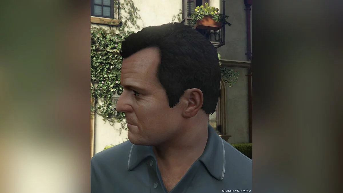 HD текстуры для лица Франклина и Майкла / GTA 5