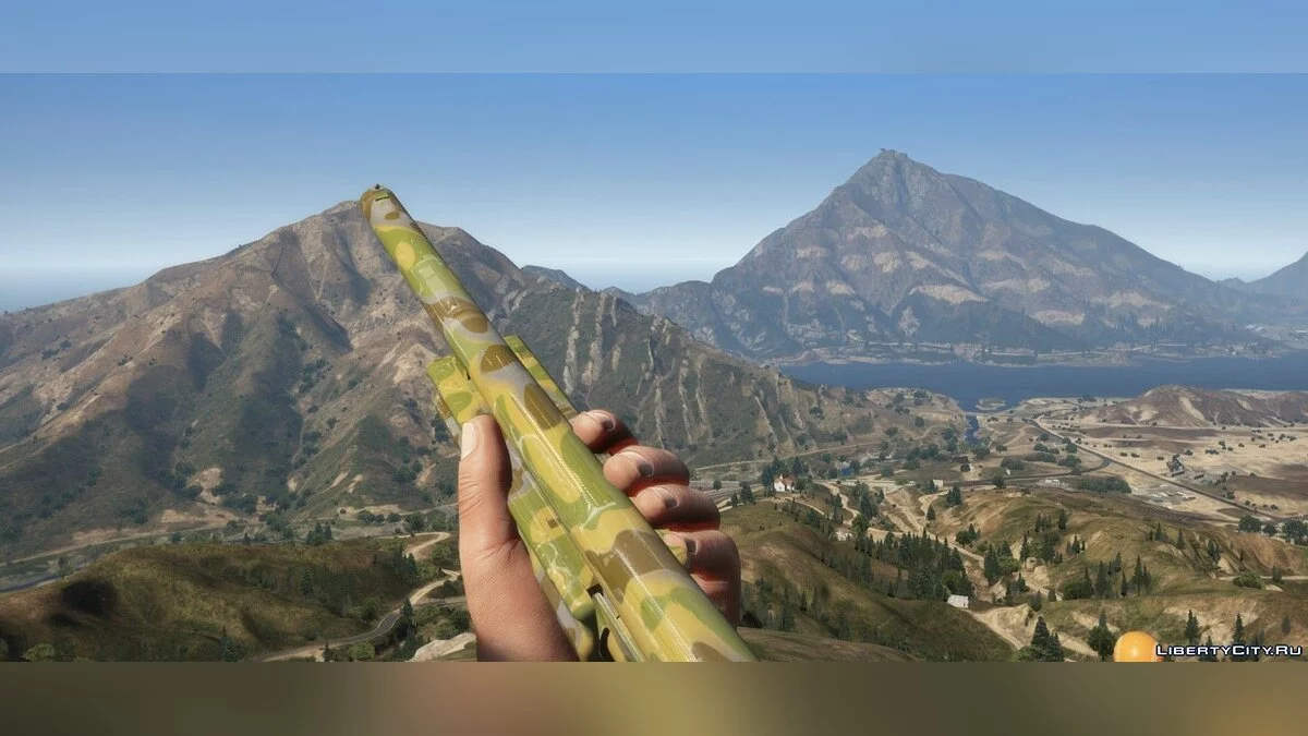 Камуфляжная раскраска для Remington 870 / GTA 5