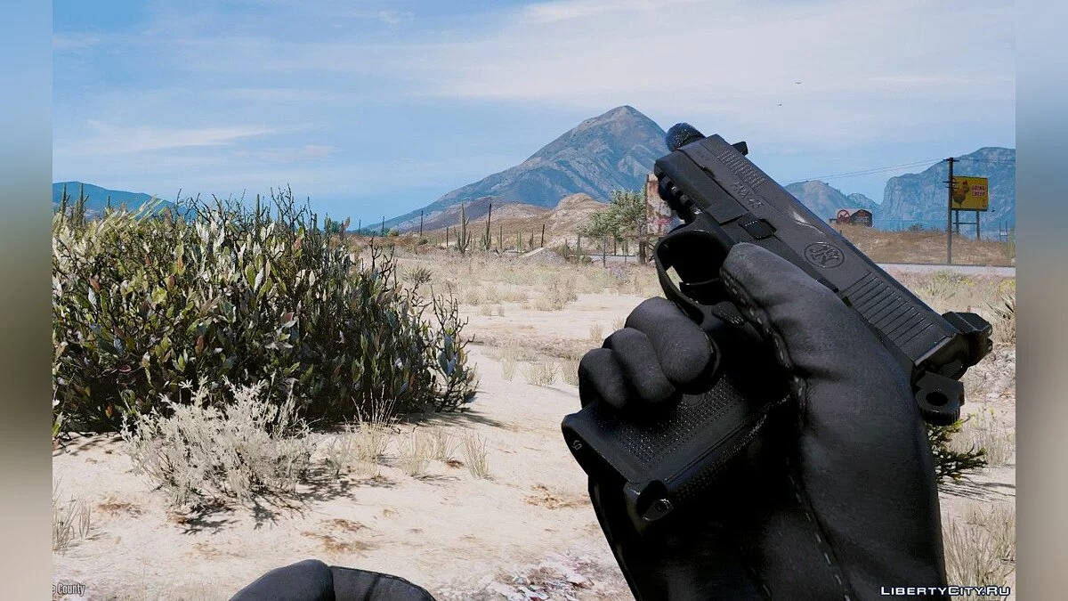 Новые текстуры для FNX-45 Tactical / GTA 5