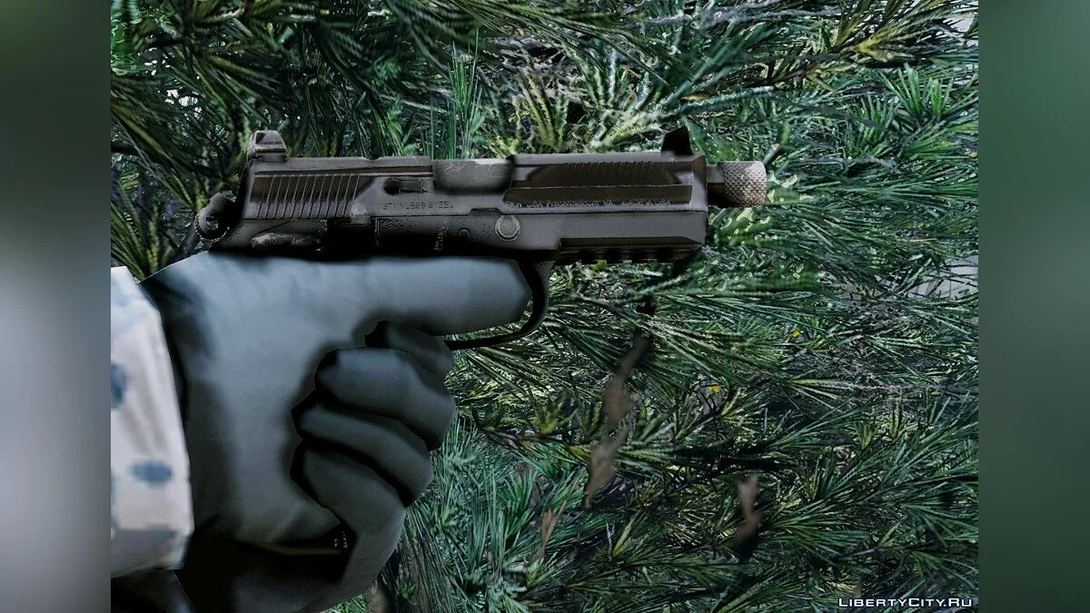 Новые текстуры для FNX-45 Tactical / GTA 5