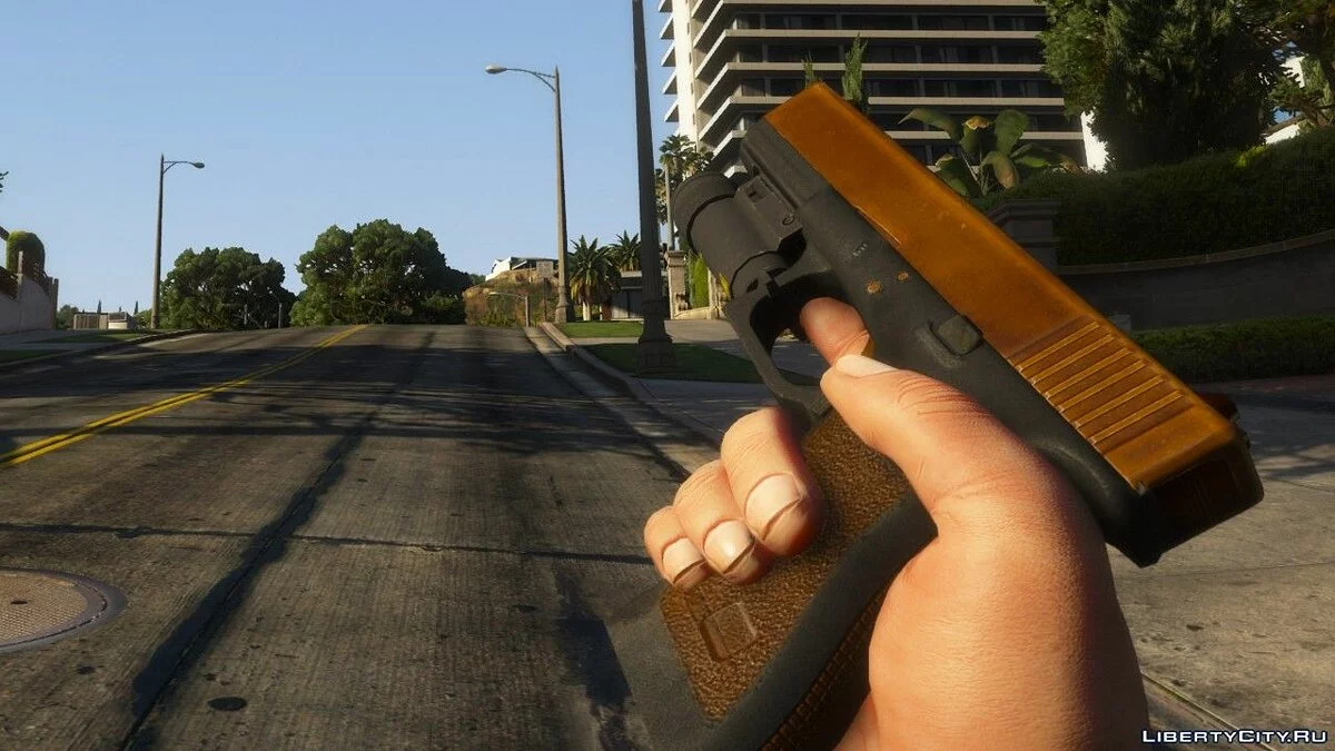 Текстуры для Glock 17 из игры PAYDAY 2 / GTA 5