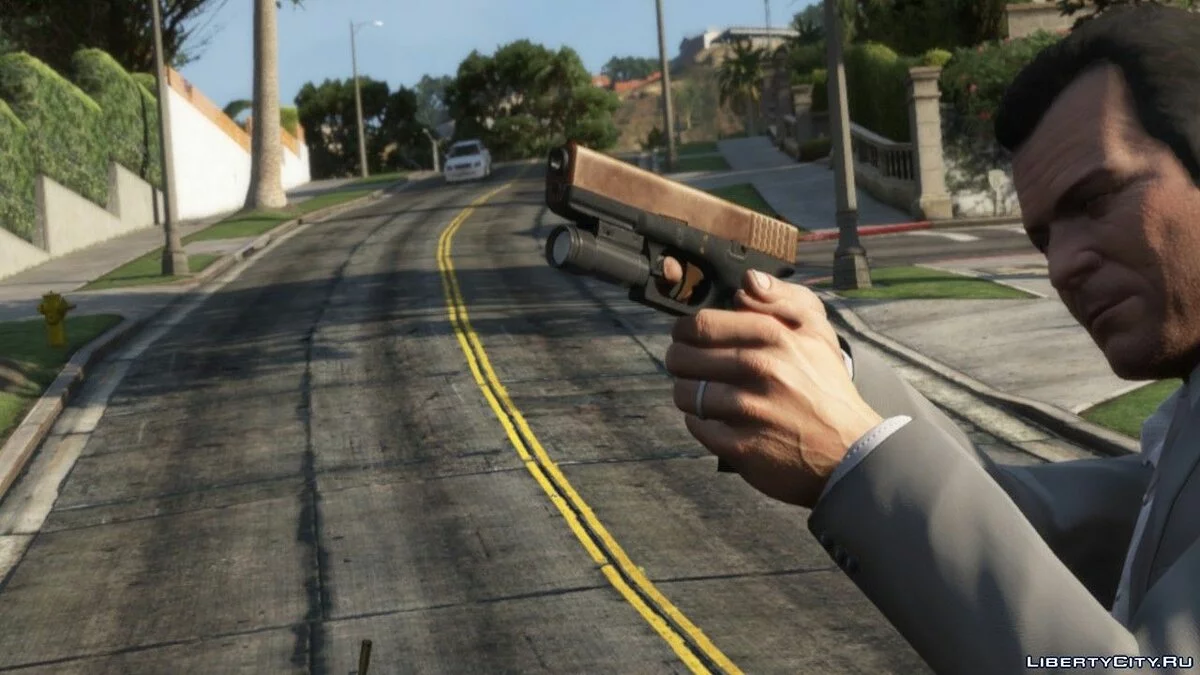 Текстуры для Glock 17 из игры PAYDAY 2 / GTA 5