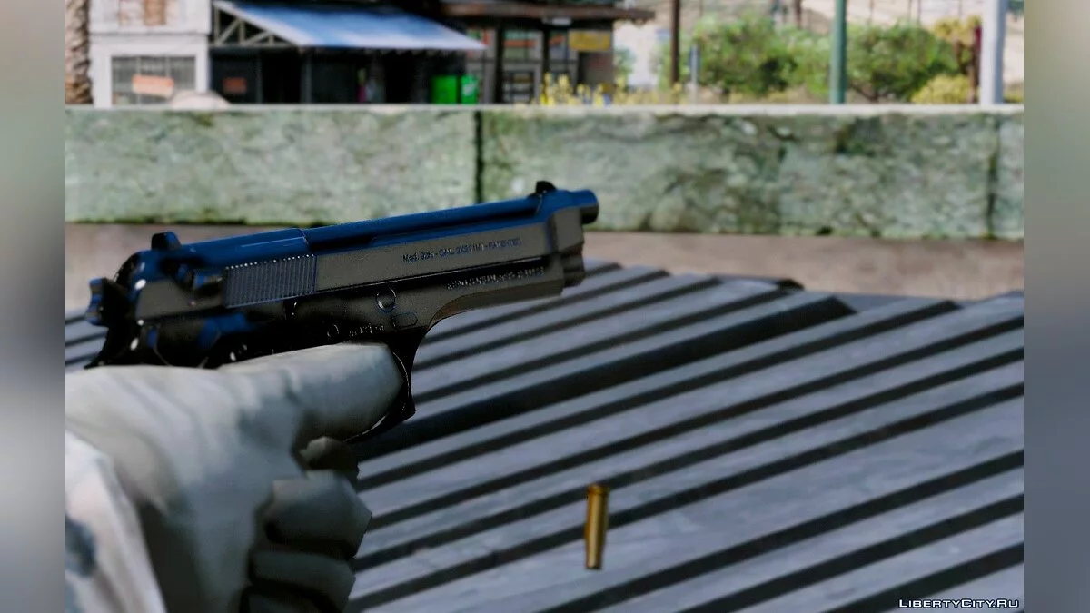 Улучшенные текстуры для Beretta 92F / GTA 5