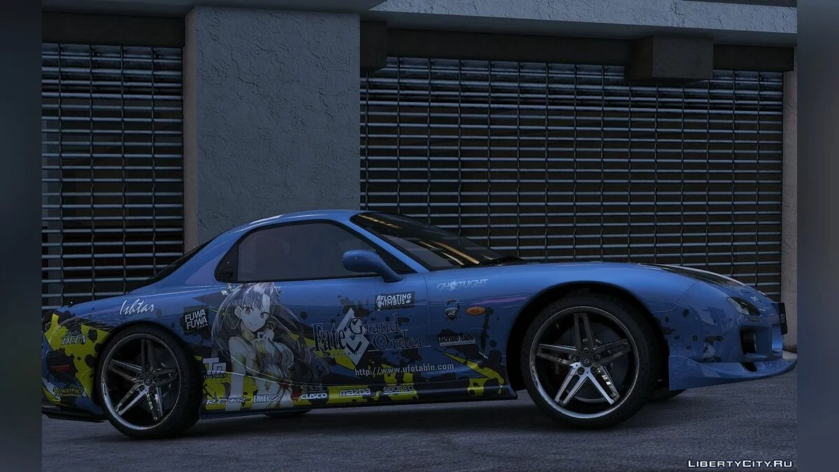 Наклейки Иштар иташа для Mazda RX7 Spirit R / GTA 5
