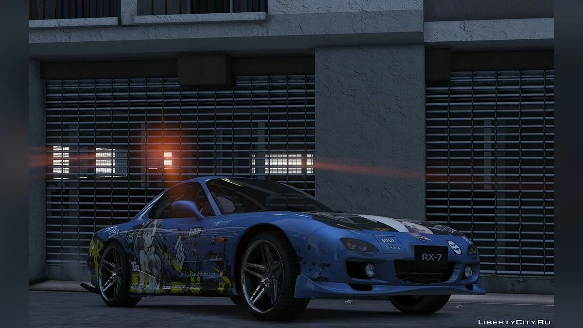 Наклейки Иштар иташа для Mazda RX7 Spirit R / GTA 5