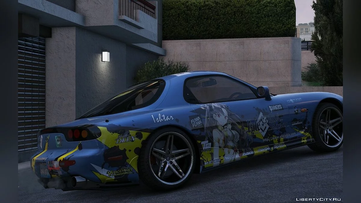 Наклейки Иштар иташа для Mazda RX7 Spirit R / GTA 5